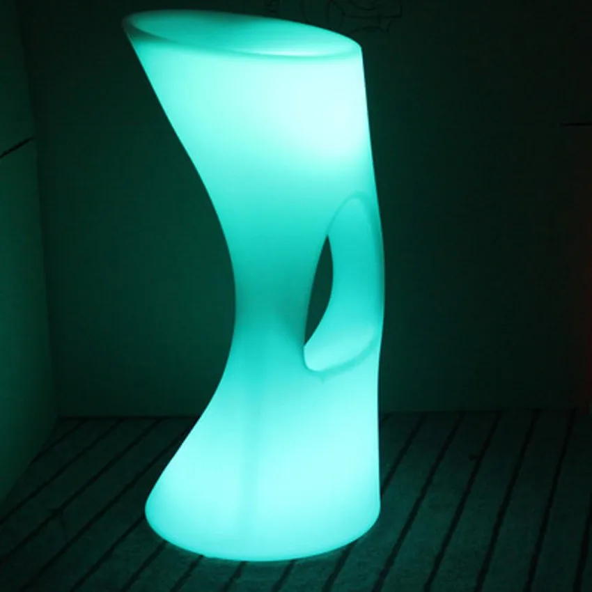

New led bar table 16 colors Changing Lighting Led cocktail table Illuminous Glowing Coffee Bar Stool For Party Event supplies