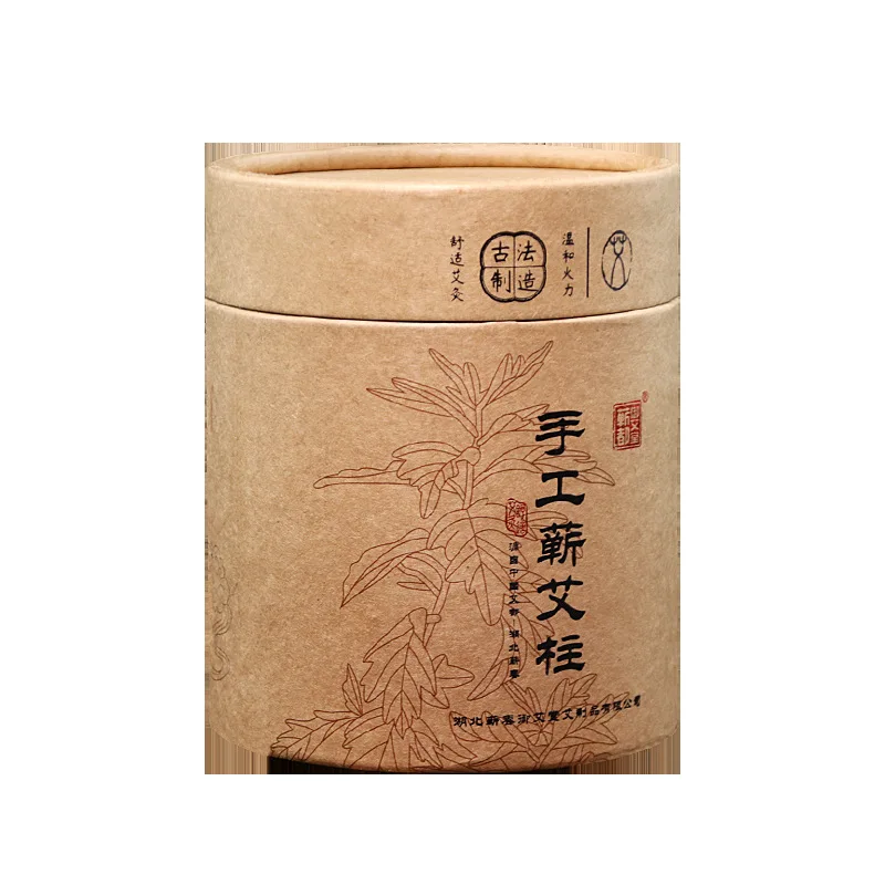 Handmade Mugwort Moxibustion Sticks Pure Velvet Cones for Home Therapy 60 Columns