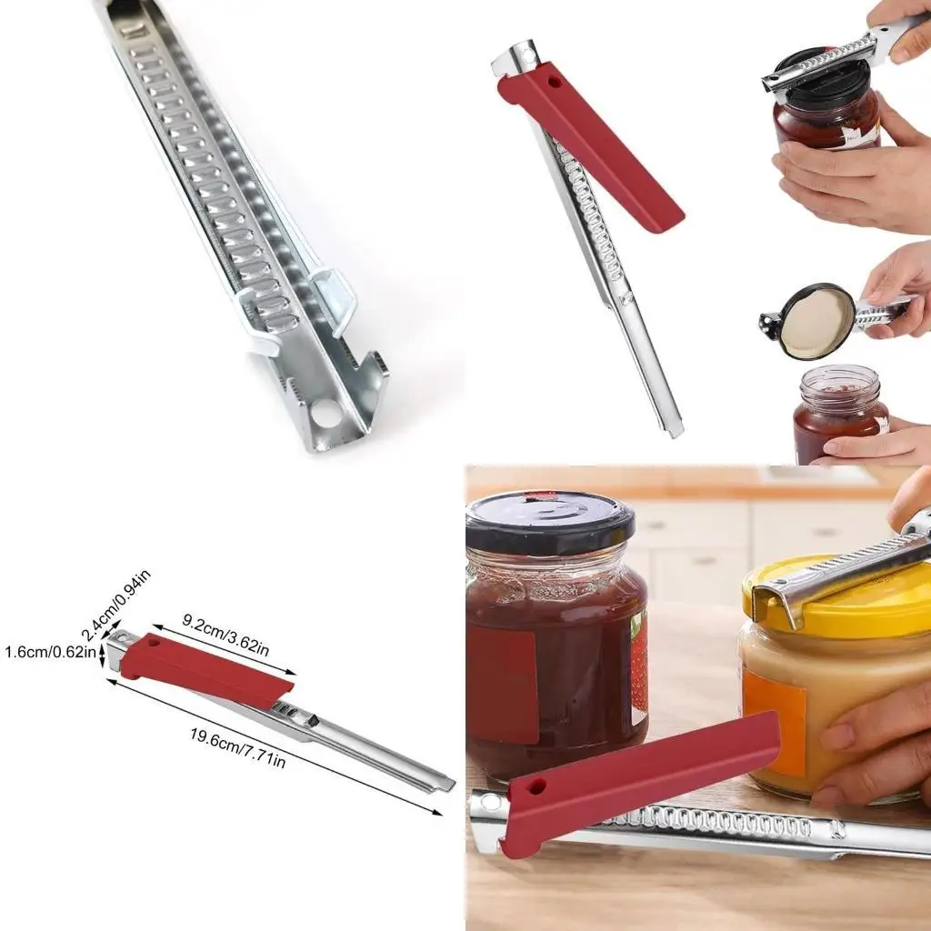

G6KF Adjustable Bottle Lid Opener Manual Jar Opening Tool Multifunctional Can Remover