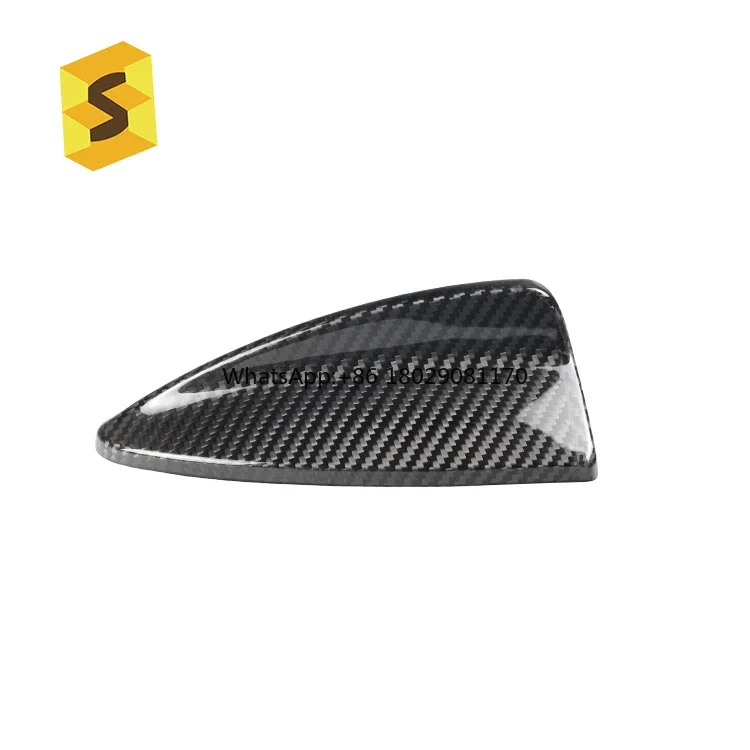 

W-BM-078 Car Exterior 5 Seri X Seri Anetnna Accsori Trim Cover F07 F11 F25 E70 E71 E72 Real Carbon Fiber Shark Fin