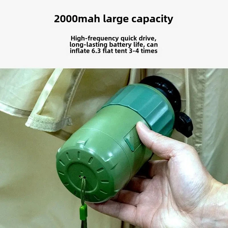 Portable Outdoor Inflation Pump Handheld Wireless Camping Tent Air Pump Lithium Battery High Pressure Air Pump-A32R