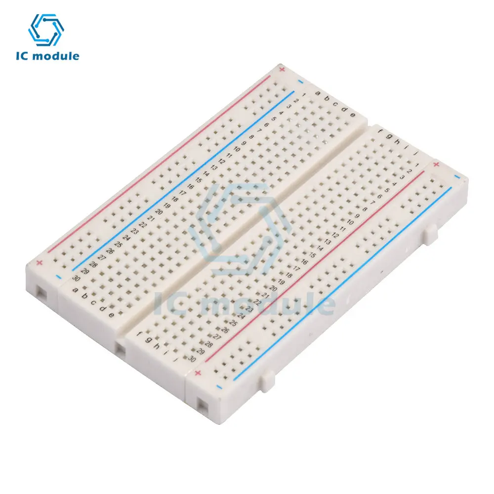 NEW MB-102 MB102 Breadboard 400 830 Point Solderless PCB Bread Board Test Develop DIY for Arduino Laboratory