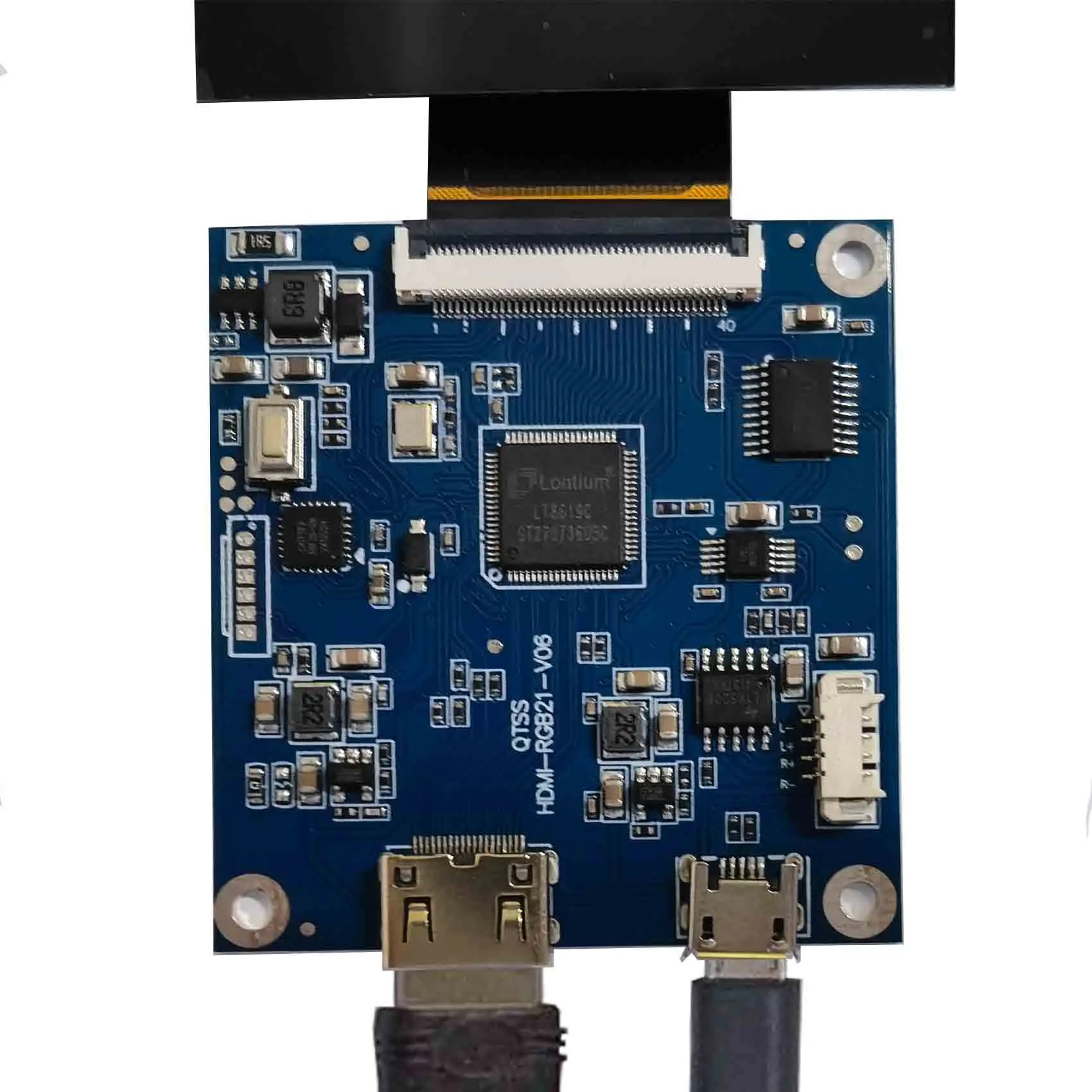 شاشة Lcd مع لوحة Hd-Mi 4.58 "320X960 700Nit Bar شاشة Lcd بالسعة شاشة Lcd تعمل باللمس للخارجية