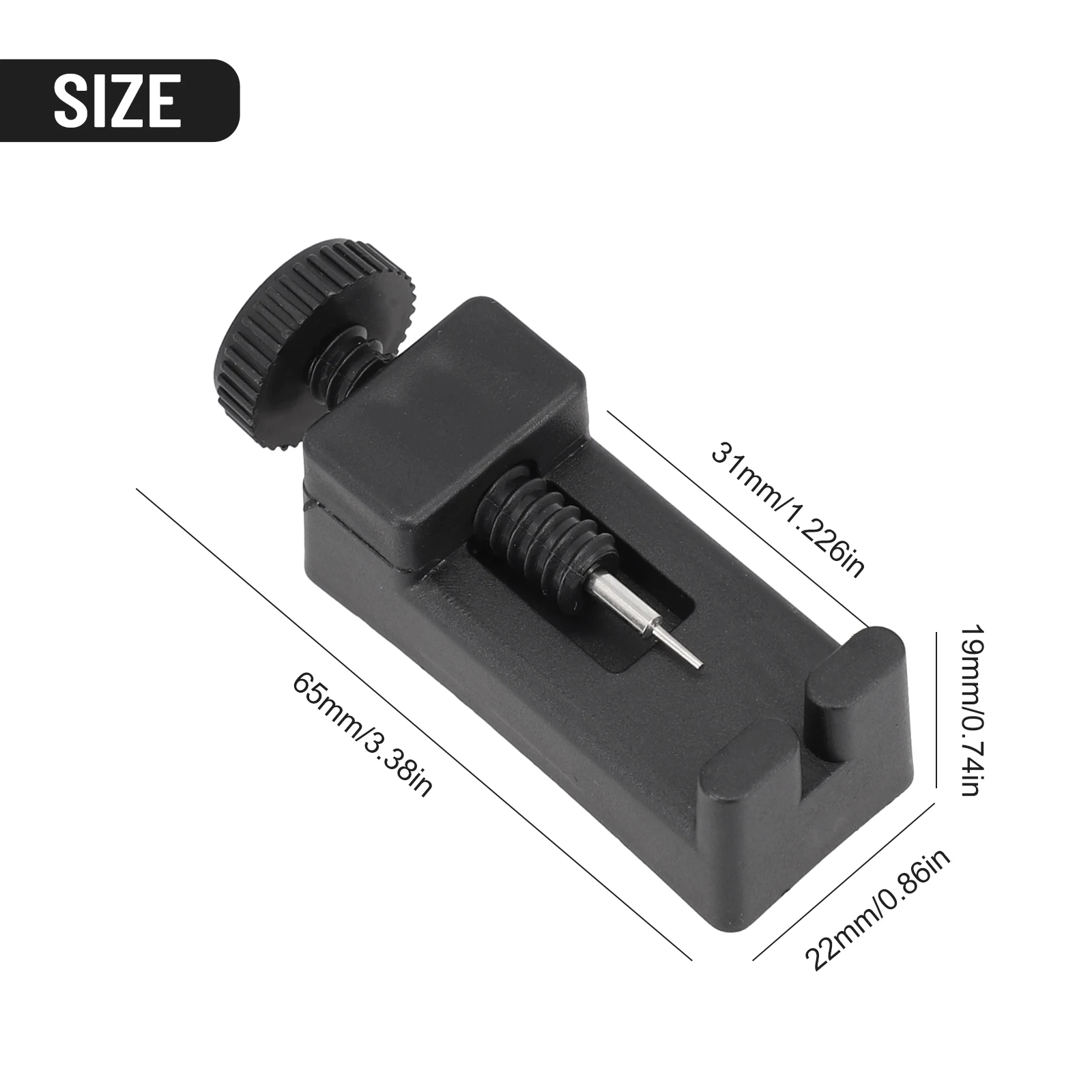 High Quality Belt Remover Watch Link Tools Watch Repair 1Pcs 65*22*19mm Black/Silver Hand Tools Home Pin Remover