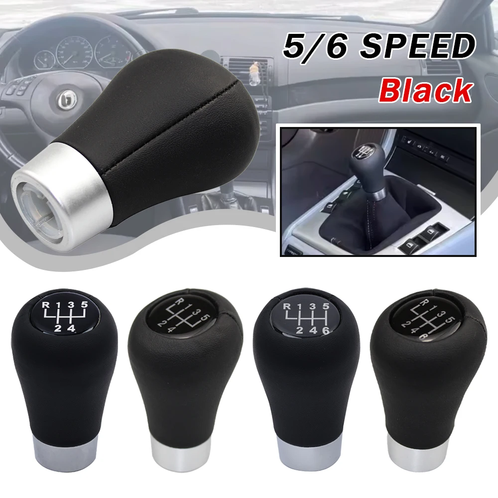 Gear Shift Knob For BMW 1 3 5 6 Series E30 E36 E39 E46 E60 E81 E82 E87 E90 E53 E84 5/6 Speed Manual Transmission Car Accessories - view 2