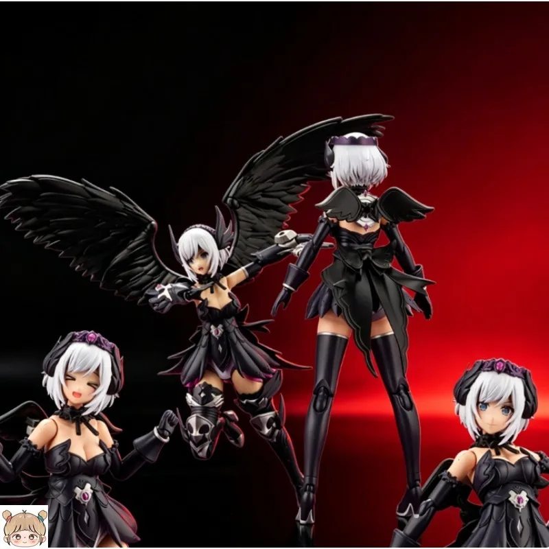 

Kotobukiya Arcanadia Lumitea Black Angel Mech Girl Plastic Assembly Model Kit Ar010 Collectible Anime Action Figure Gifts Toys