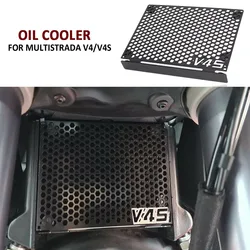 NEW Motorcycle Accessories Radiator Guard Protector Grille Cover Oil cooler Black For Ducati Multistrada V4 V4 S V4S 2021