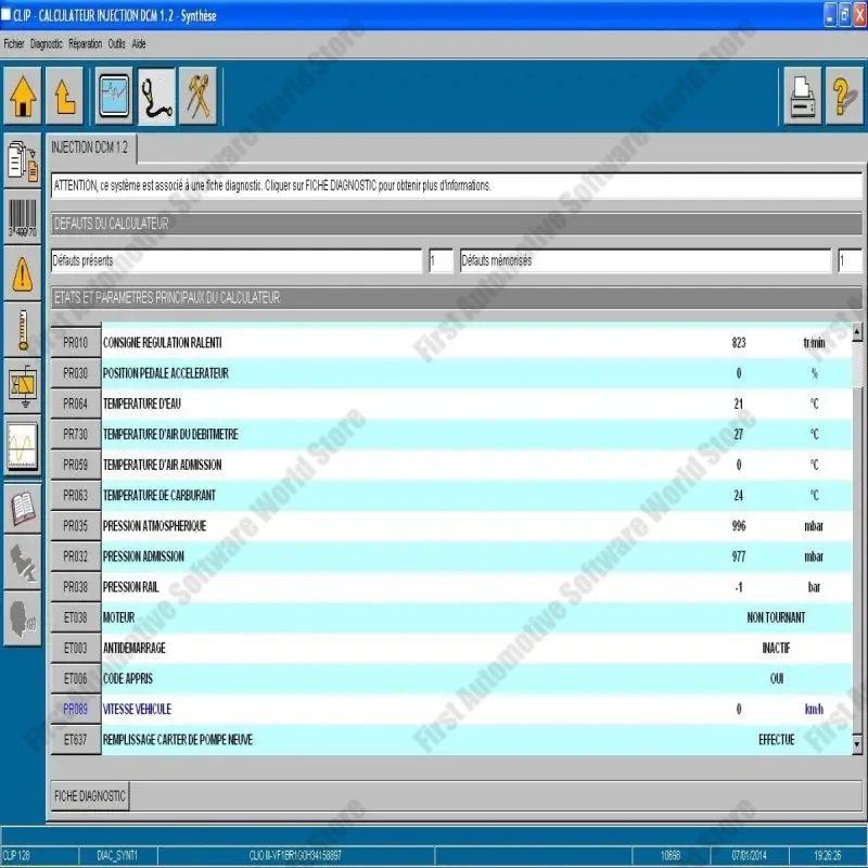 Herramienta de diagnóstico con Clip Can para Renault, nuevo modelo SW V215 V213 V212 V211 V209, Reprog V191, Extractor de pines y Dialogys V4.72, regalos gratuitos