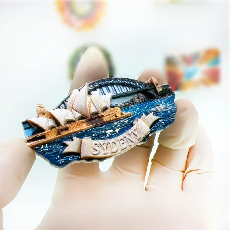 ملصقات ثلاجة سيدني، هدايا تذكارية لبيت الأوبرا الأسترالي، هدايا تذكارية معمارية، ديكورات الهدايا