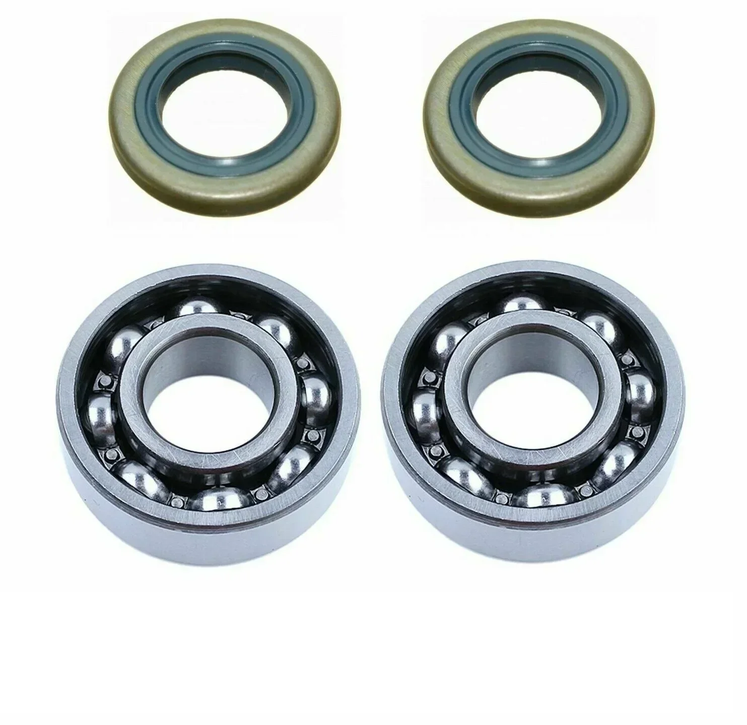 Crank Crankshaft Bearings Set Chainsaw Oil Seal Kit For 51 55 254 257 262 357 359 Chainsaw Crankshaft Bearing