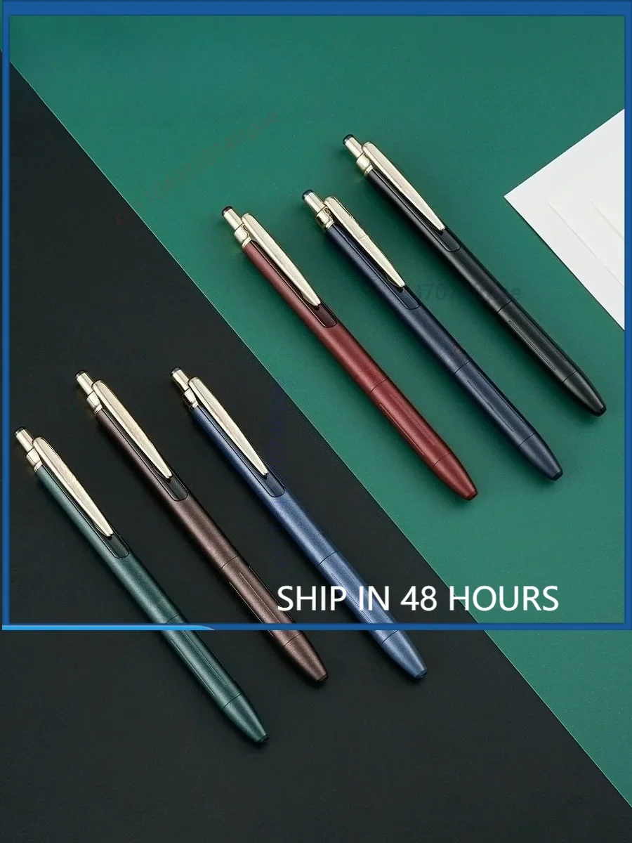 For ZEBRA JJ57 Premium Metal Retractable Gel Pen Black Ink Customized Signature Business Meeting Gift Writing Pen