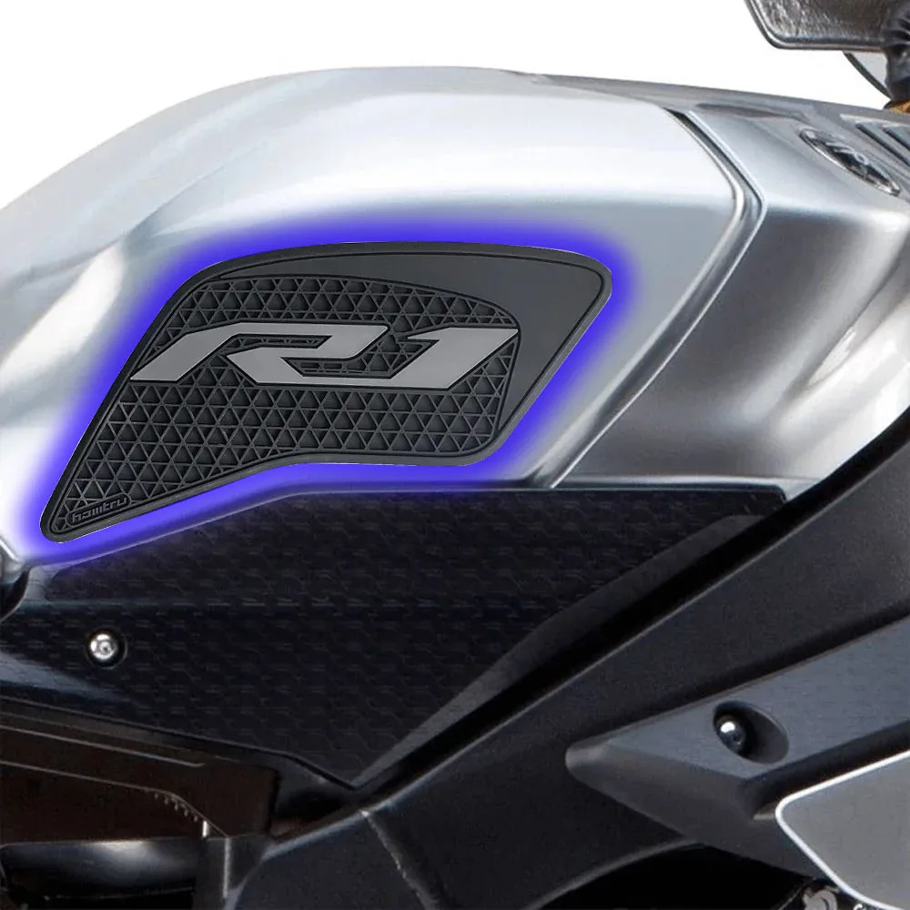 

For R1 Motorcycle Fuel Tank Side Anti-skid Protective Sticker 2015-2025