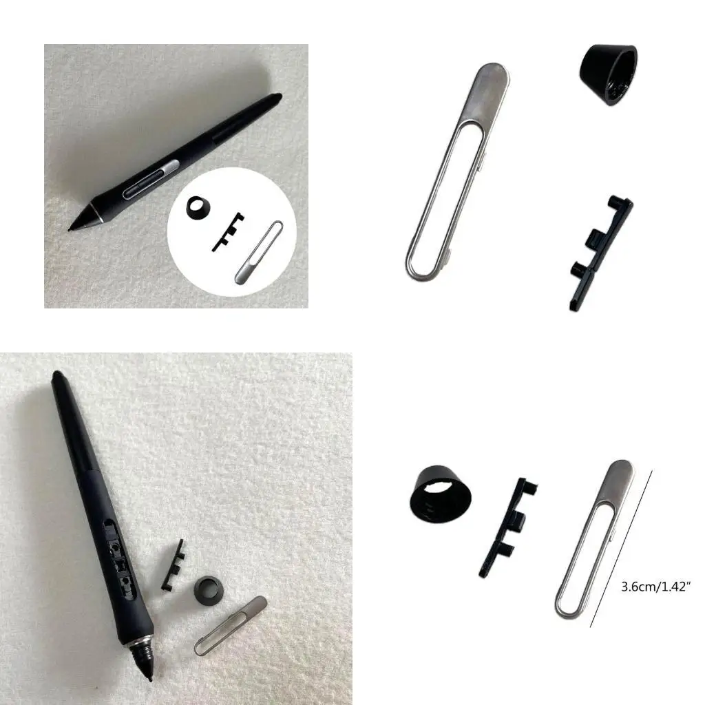 

Клавиша кнопки ручки R53C + гайка пера + пряжка для Pen 2 KP504E 8192 Уровень давления