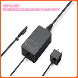 15V 4A 65W for Microsoft Surface Book pro 3 pro 4 pro 5 pro 6 pro 7 Tablet EU / US / UK / AU Power Adapter Fast Charger