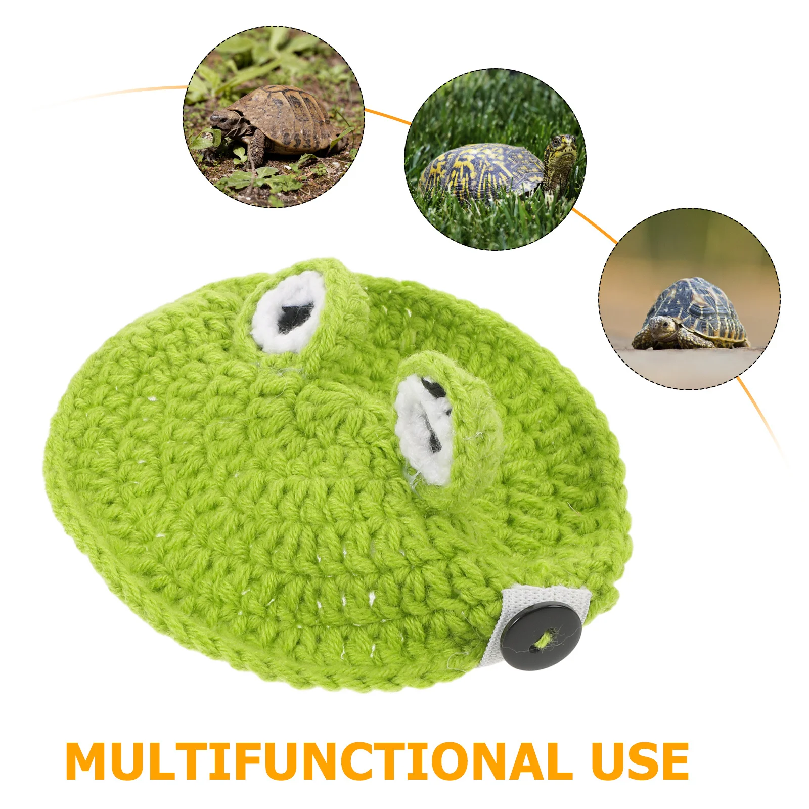 Tortoise Shell Costume Handmade Turtle Winter Sweater Elastic Strap Pet Cosplay Photo Shoot Halloween Christmas Party Apparel