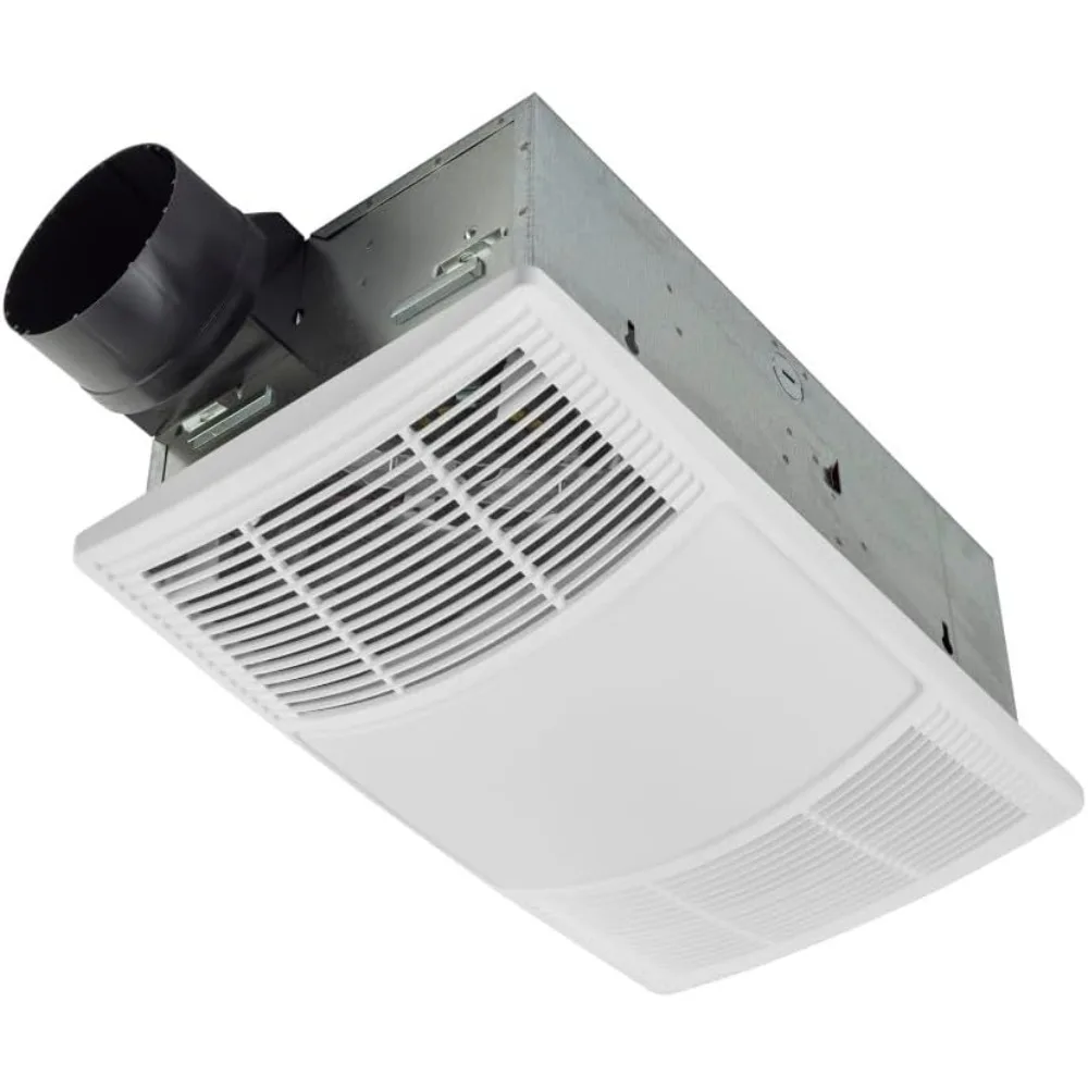 

Broan-NuTone Bathroom Exhaust Fan with Heater Quiet 1.5 Sones, 80 CFM and 3-Level CCT Lighting, Powerful Ventilation