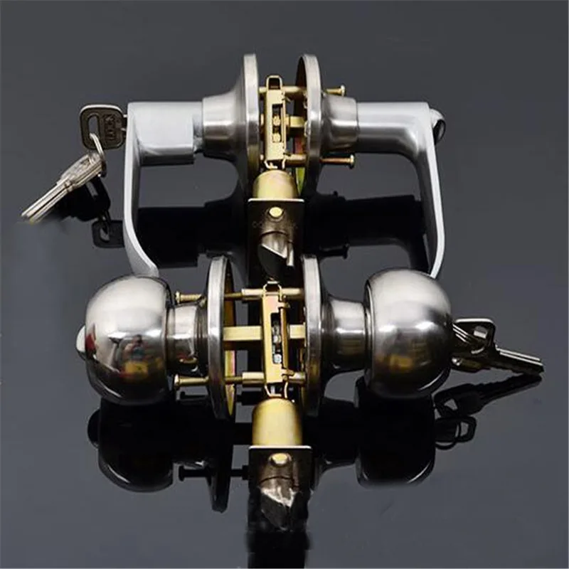 liga-de-aluminio-puxadores-de-porta-redonda-rotacao-bloqueio-knobset-alca-de-metal-macaneta-da-porta-com-chave-para-quartos-salas-de-estar-banheiros