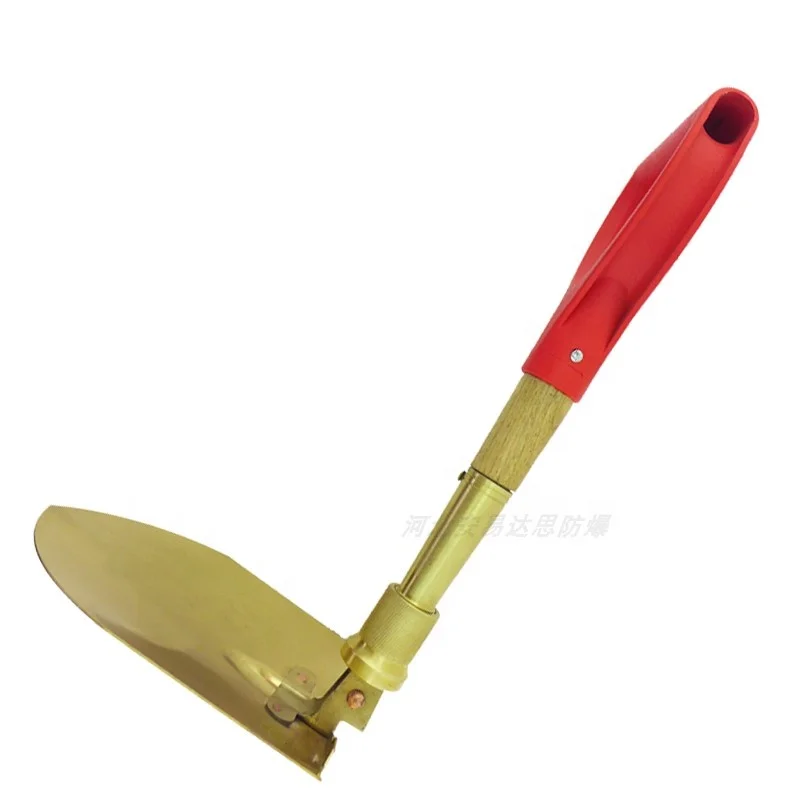 

Взрывозащищенная складная лопата, лопата двойного назначения, простая в переноске медная лопата