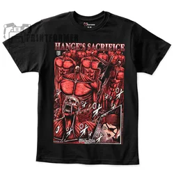 Hange Zoe T-shirt Attack On Titan AOT,Anime,Manga Levi Eren Season 4 100 Cotton