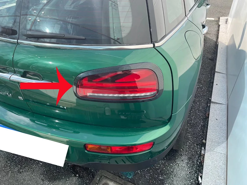 

For Mini Clubman F54 2022 Car Accessories Trim Tail Light Rear Back Frame Lamp Cover molding