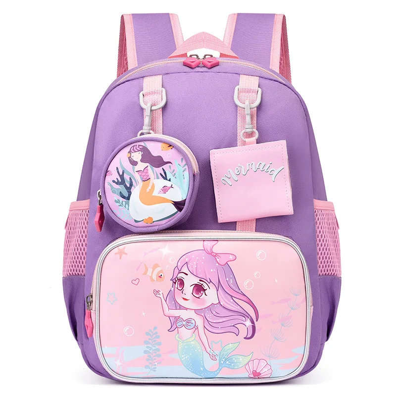 Disney Cartoon mochila menino, Vingadores, Homem-Aranha, jardim de infância bebê, bolsa pequena infantil, fofa, novo