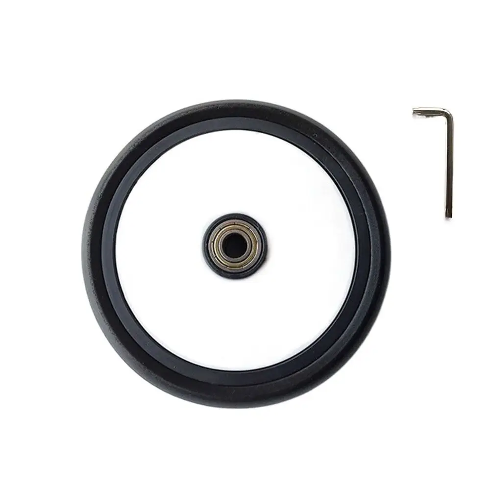 

Stroller Accessories Front Rear Wheels With Tools Wheel Axle Accessories Stroller Wheels PU Tyre Side Cover Screw Clip Type
