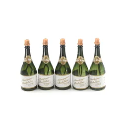 5Pcs Romantic Wedding Party Champagne Bottle Shape DIY Self Watering Bubble Bottles
