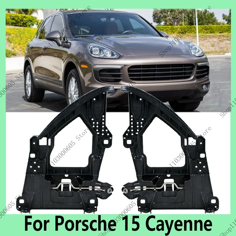 

For Porsche 15 Cayenne Auto Accessories Front Bumper Headlight Fixing Bracket Base Bracket 95863152100 95863152200