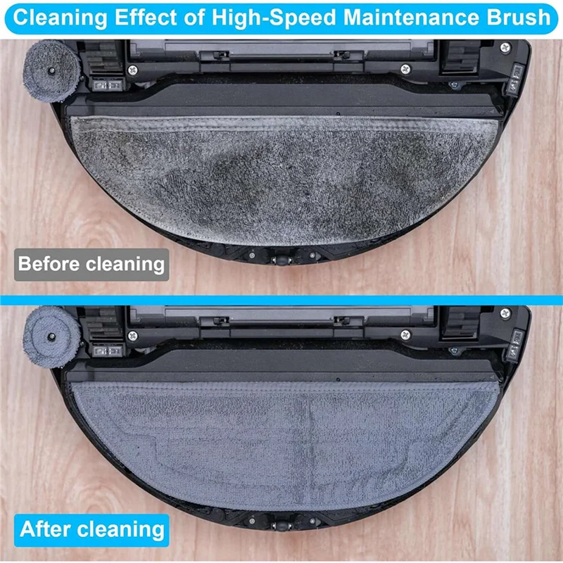 AT21-2X Maintenance Brush Water Filter And Mop Scrubber Accessories For Roborock S8 Maxv Ultra Robot Vacuum Cleaner Parts view 3