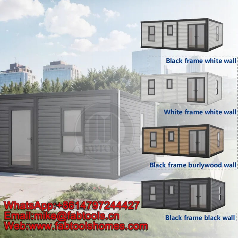 Luxury Shipping Container House Modular Homes Bedroom Expandable Apartment Collapsible Container House with Bathroom