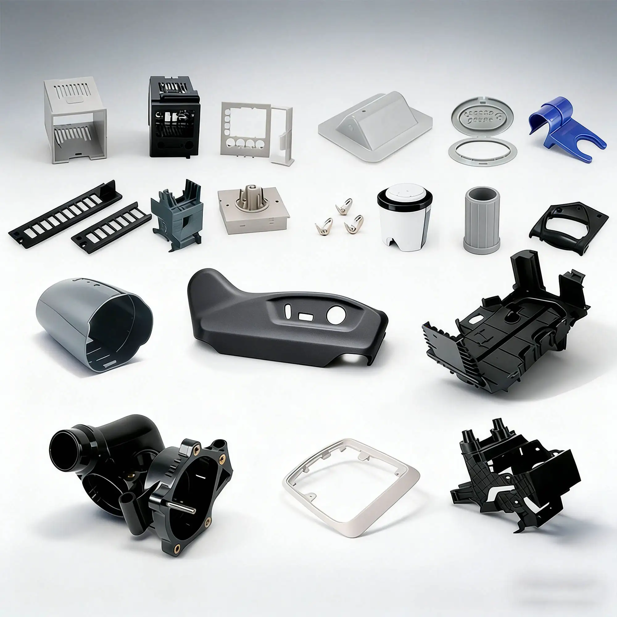 Manufacturing OEM high-precision  customized design parts drive shell injection molding service hot forming service