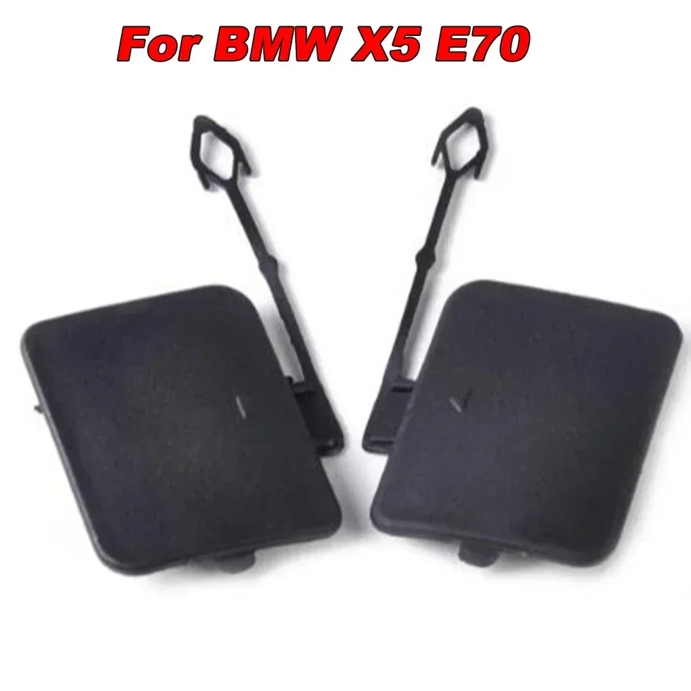 

Carhome 2X Car Hand Rear Bumper Tow Hook Cover For X5 E70 2006-2011 Accessories Useful