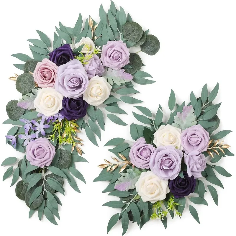 Ribbon strip romantic beautiful wedding sign corner flower stage background color desktop display decoration