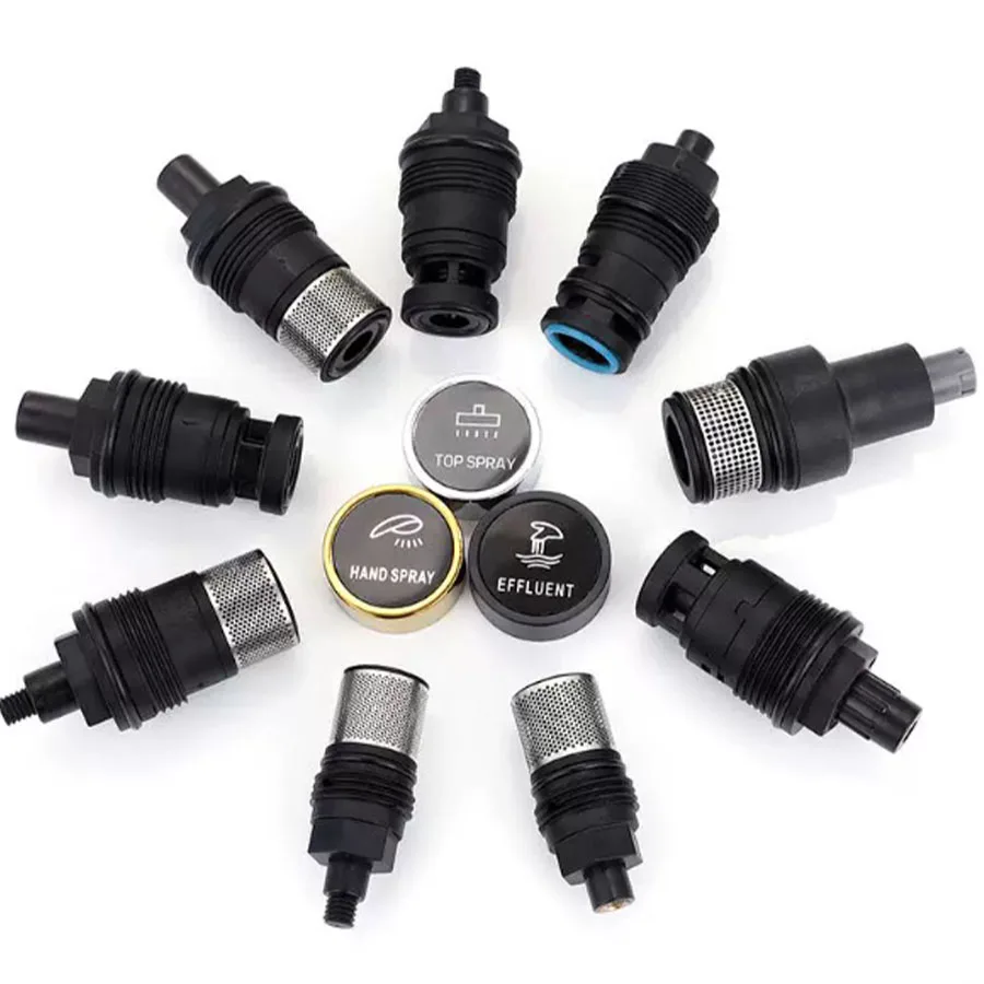 

Jiumu Kohler Intelligent Shower Faucet Button Valve Core Touch Switch Leakage Bounce Button Press