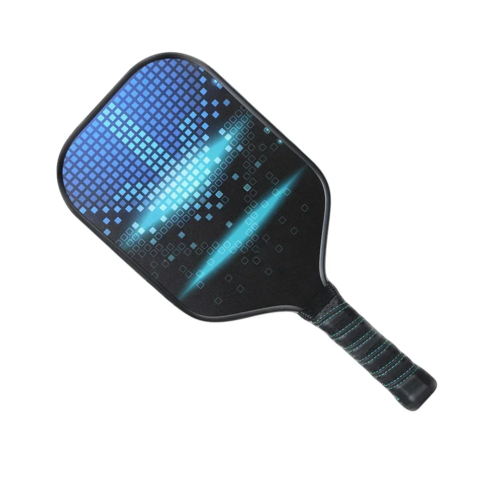 Zugelassene Pickleball-Paddel-Set für Schläger, 4 Bälle, tragbare Schlägerabdeckung, Tragetasche, Geschenkset, USAPA-Tennisschläger, Honeycom