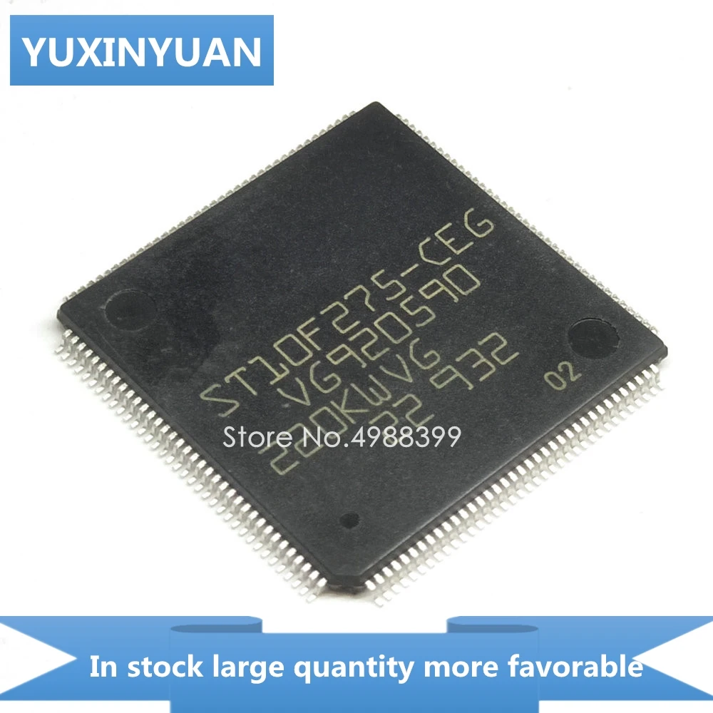 1PCS ST10F275-CEG  ST10F275 10F275-CEG QFP YUXINYUAN IC IN STOCK