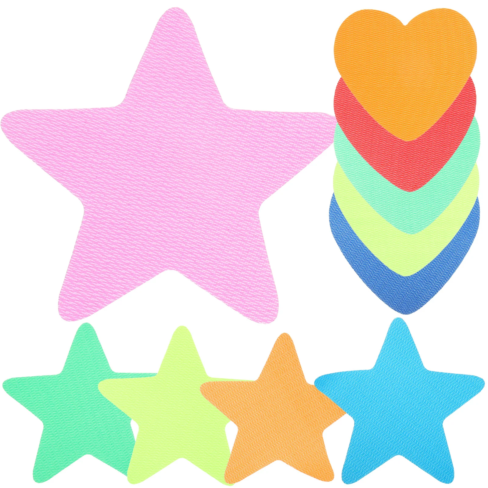 20Pcs Educational Carpet Spots Hook and Loop Floor Markers for Kids Kindergarten Classroom Sitting Circle Rug Spots Teaching