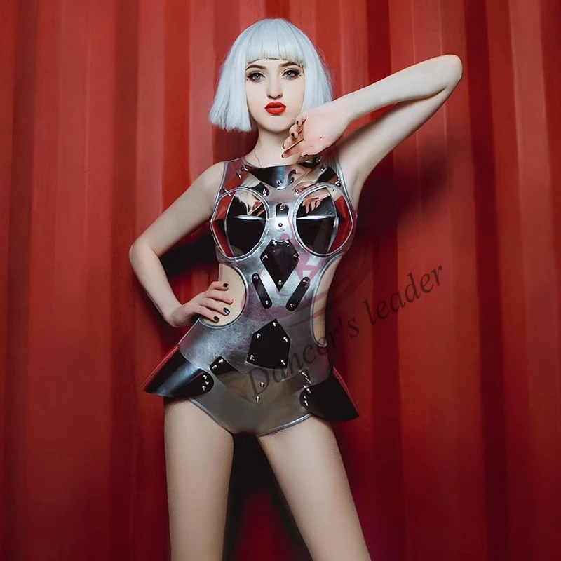

European and American Night Bar Ds Costume New Sexy Dj Nightclub Female Singer Gogo Party Lead Dance Suit Pole Dance Suit