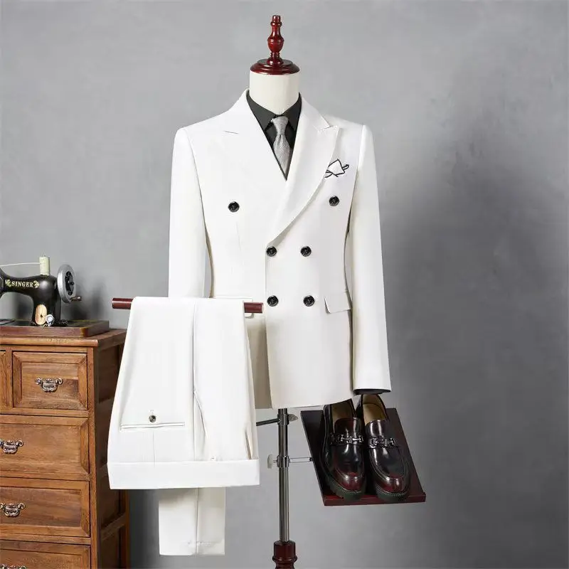 

Suit For Man Trendy Brand Business Two-piece Set Men's Youth Suit Suit Blazer Male Men Suit