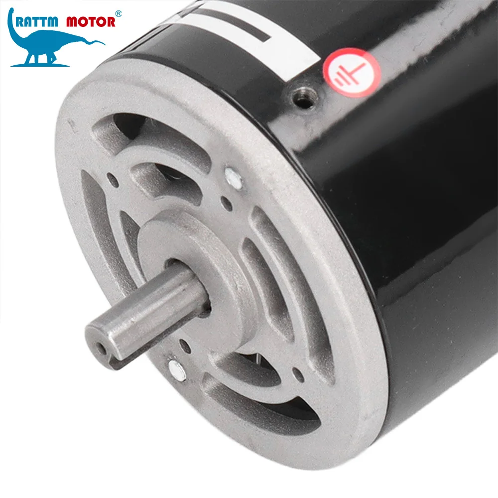 RATTM Mini Lathe 550W 750W Brushed DC Motor 110V 220V for CJ 0618 / CD210V / WM210 Small Lathe Accessories Part