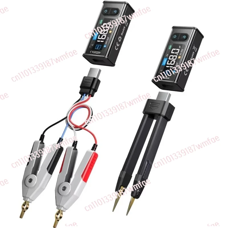 

LCR-ST2 2-in-1 Compact Dual Mode LCR Tester 100K LCR ESR Tester, Digital Tweezers Bridge