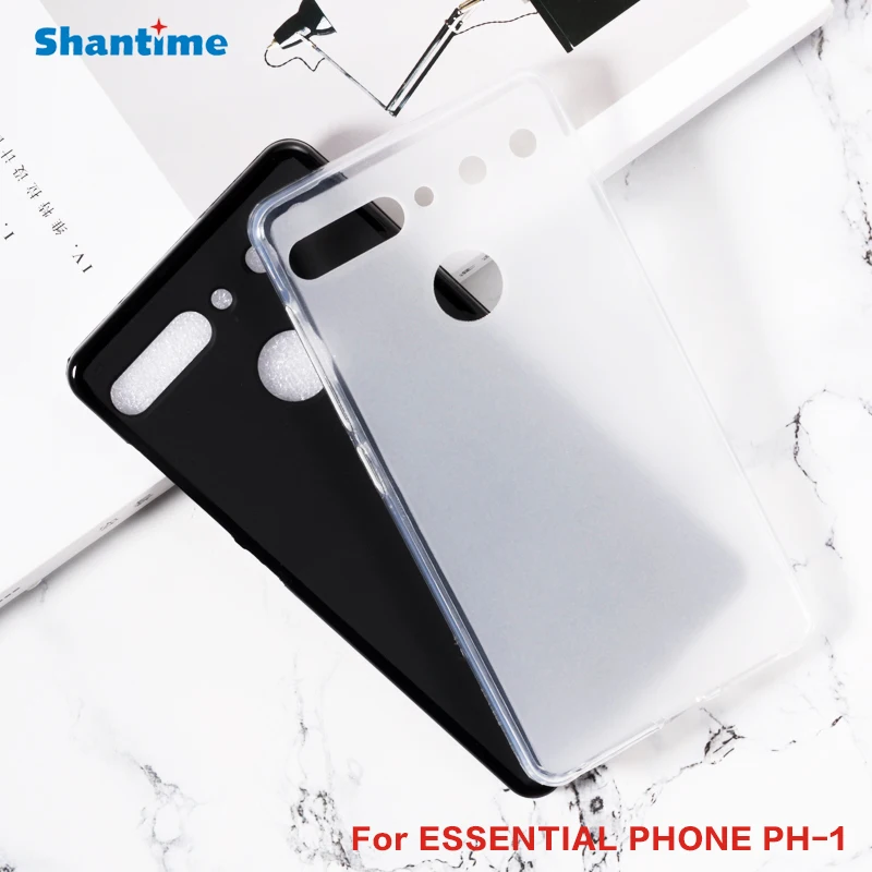 For Essential Phone PH-1 Gel Pudding Silicone Phone Protective Back Shell For Essential Phone PH-1 Soft TPU Case