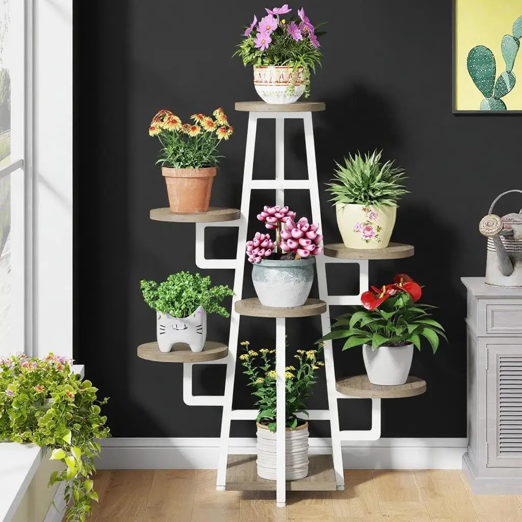 

7 Potted Plant Stand Multi-functional Flower Stand