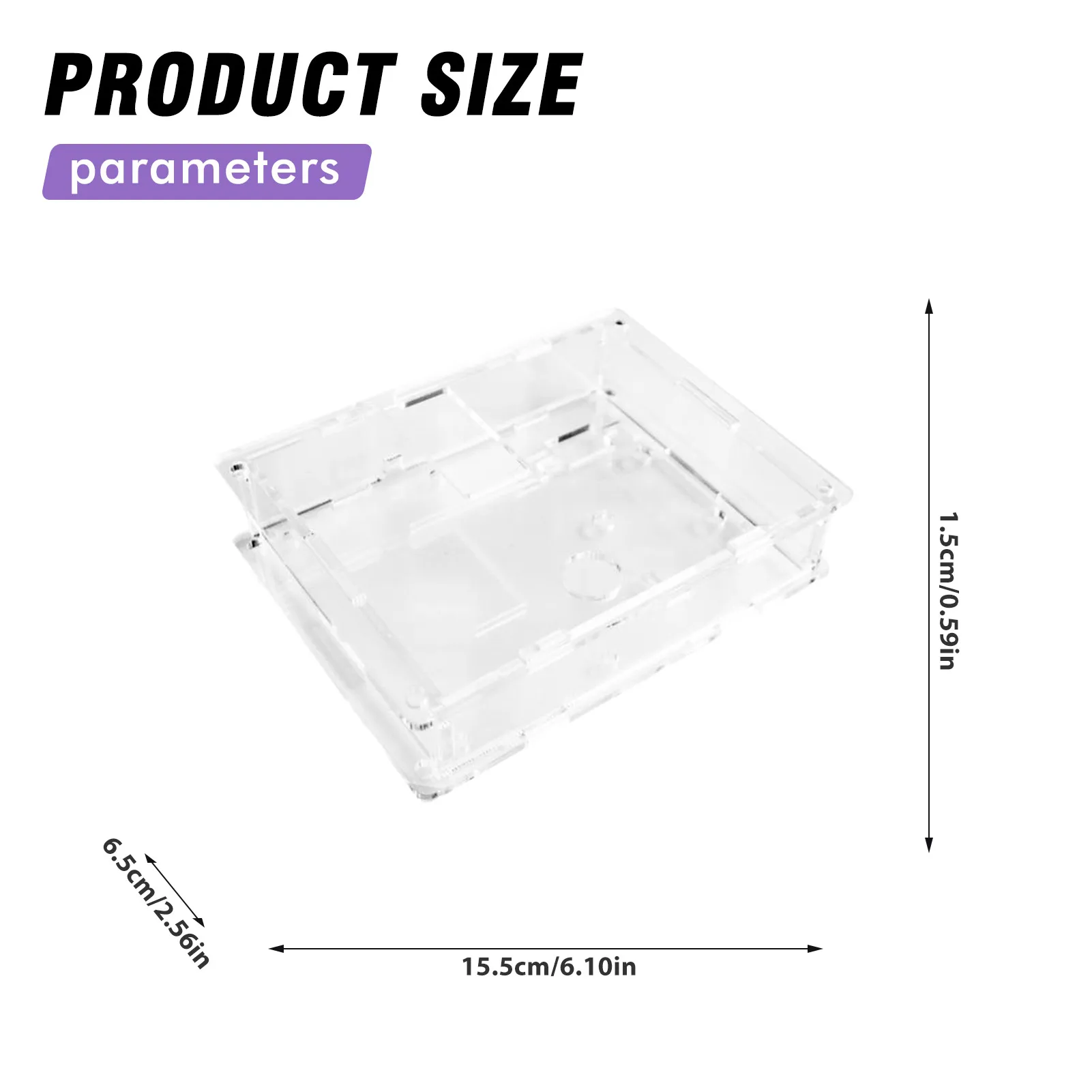 Professional Transistor Tester LCR-T4 Graphical PCB Case ESR Meter for Electronics Repair Bench Component Testing Tool