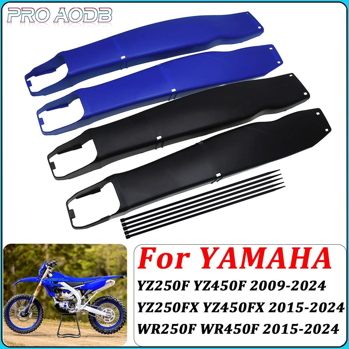 

For YAMAHA YZ250F YZ450F YZ250FX YZ450FX WR250F WR450F 2009-2024 Dirt Bike Motorcycle Swingarm Swing Arm Protector