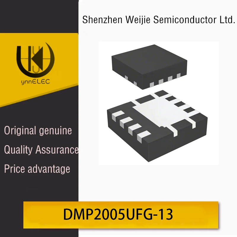 

DMP2005UFG-13 AEC-Q101 Qualified | -40°C~125°C Automotive Grade | 100% Rg Tested​