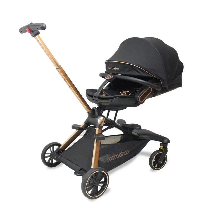 

Baby Stroller with Sunshade Canopy Factory Wholesale Multifunctional Baby Pram New Born Luxury Baby Travel Stroller