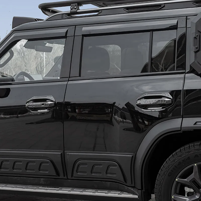 

Car Door Handle Decoration Cover Parts Front And Rear Stickers Trim Protection Exterior Accessories For Jetour T2 Traveler 2024