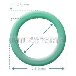 O Rings For GM For Ford Low Pressure Switch O-Ring Atco #6 Compression Fitting NBR O-Ring 12.81mm X 9.25mm X 1.778mm