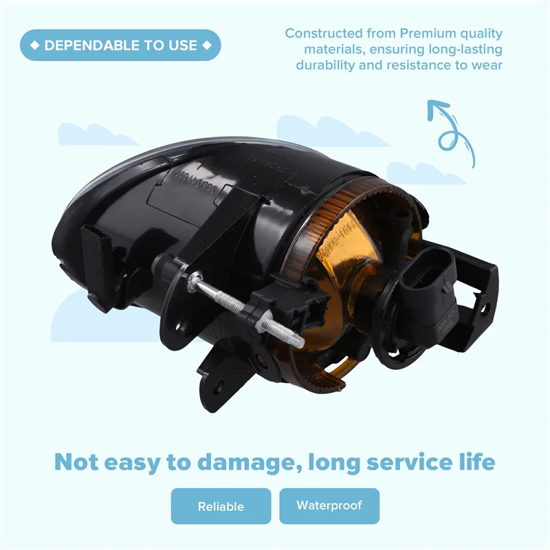 Автомобиль 3CD941699 передняя левая противотуманная фара для VW Passat B6 2006-2010, противотуманная фара в сборе, бампер, автоаксессуары 3C0941699-A97E